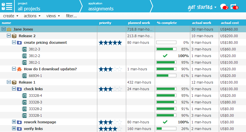 timesheets and time tracking